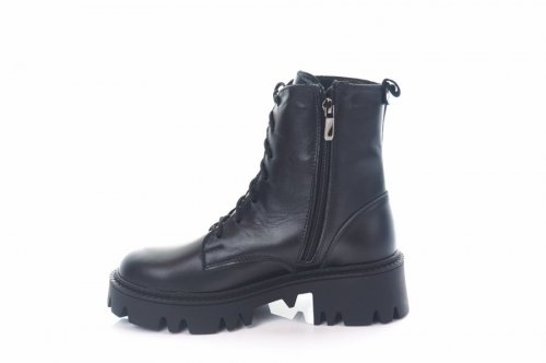 Ботинки женские Ladi 8324 (зимние, черный, кожа)