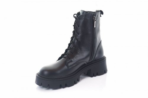 Ботинки женские Ladi 8324 (зимние, черный, кожа)