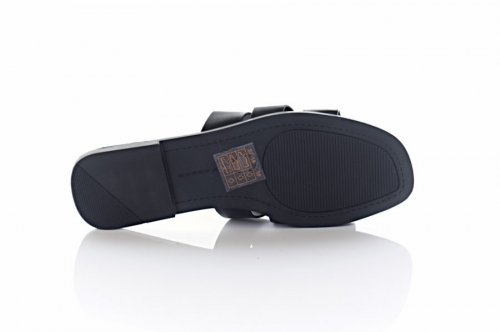 Шлепанцы женские Seastar 9528 (лето, черный, эко-кожа)