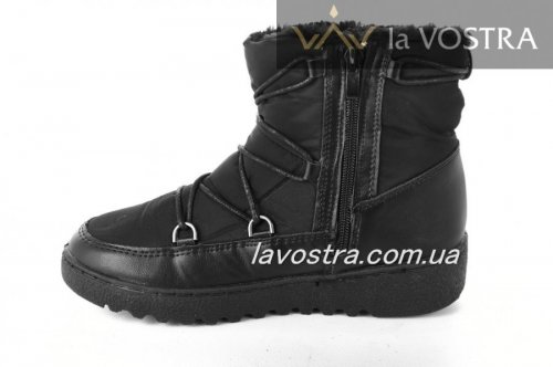 Дутики и угги женские Wanadi 5377 (зимние, черный, балоновые)