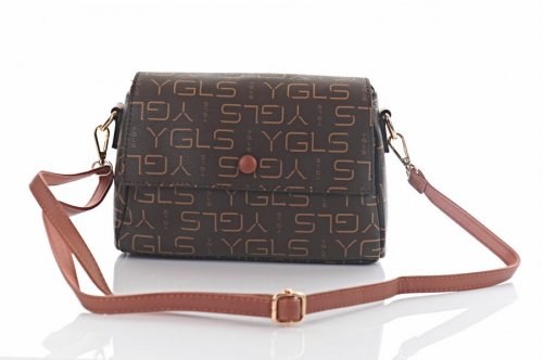 Сумка жіноча Miss moda 9356 (коричневий, еко-шкіра)
