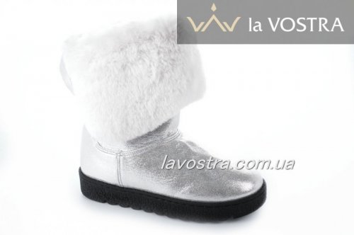 Уггі жіночі Owya 3199 (зимові, срібло)