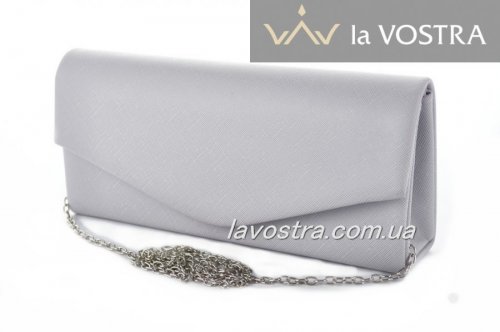 Клатч жіночий Miss moda 3025 (сірий)