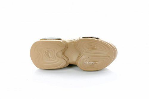Кросівки жіночі VEAGILA 7629 (весна-літо-осінь, бежевий, еко-шкіра)