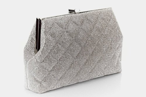 Сумка жіноча Flora&Co 11052 (срібна, текстильна)