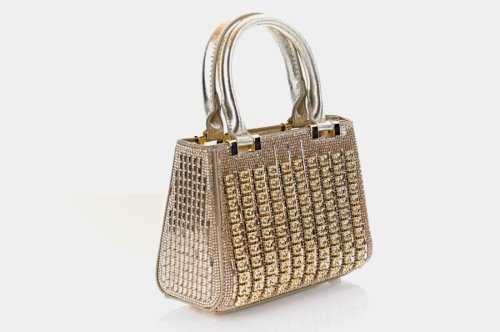 Сумка женская Flora&Co 11065 (золотая, эко-кожаная)