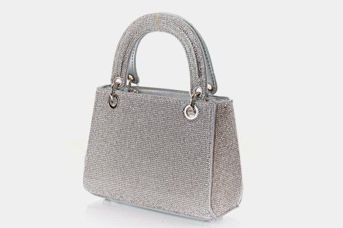 Сумка жіноча Flora&Co 11068 (срібна, еко-шкіряна)