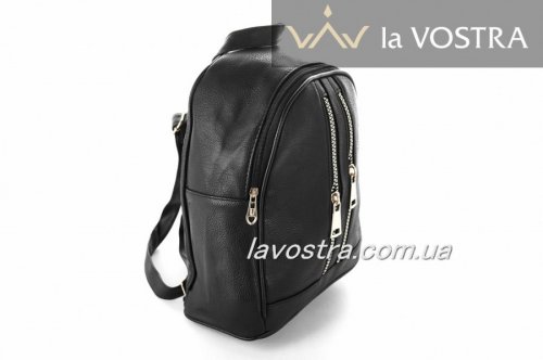 Рюкзак женский G&F 6527 (черный, эко-кожа)