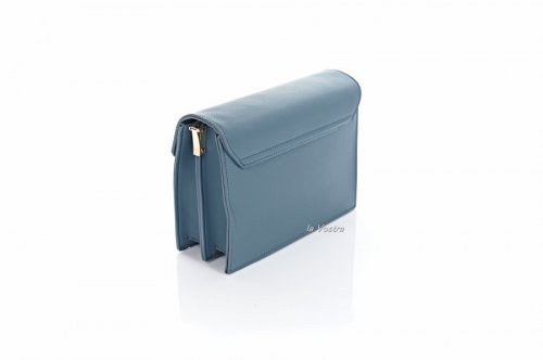 Сумка жіноча D & Bags 7824 (синій, еко-шкіра)