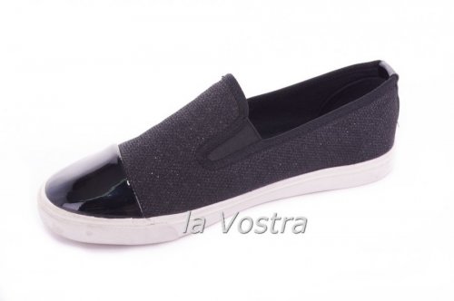 Сліпони жіночі Weide 3870 (весна-літо-осінь, чорний)