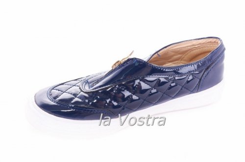Сліпони жіночі Bolsder 3780 (весна-літо-осінь, т.синій)