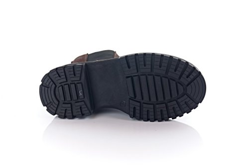 Черевики жіночі EDAN 11556 (зимові, шоколадні, замшеві)