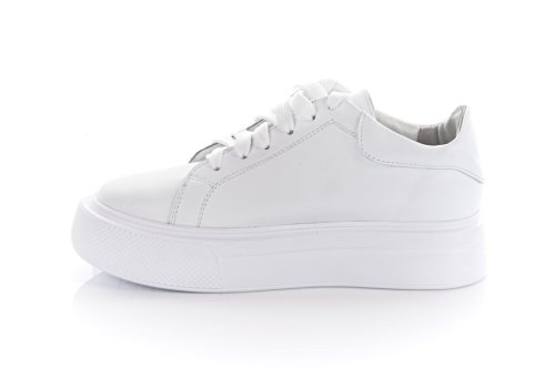 Кросівки жіночі EDAN 11256 (весняно-осінні, білі, шкіряні)