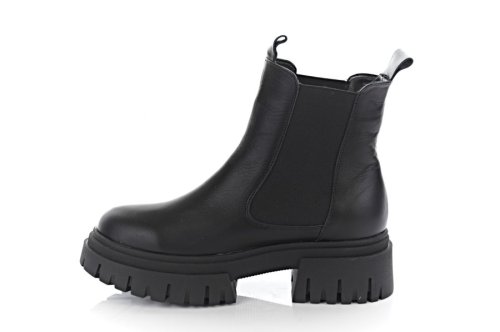 Черевики жіночі Steffe 9804 (зимові, чорні, шкіряні)