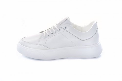 Кросовки жіночі Steffe 8654 (весна-літо-осінь, білий, шкіра)