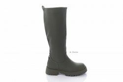 Чоботи жіночі Basida 8235 (весняно-осінні, зелений, еко-шкіра)