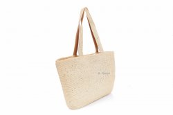 Сумка пляжна женская D&Bags 7841 (бежевый, текстиль)