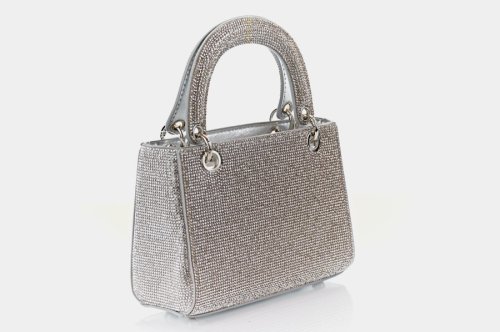 Сумка жіноча Flora&Co 11068 (срібна, еко-шкіряна)
