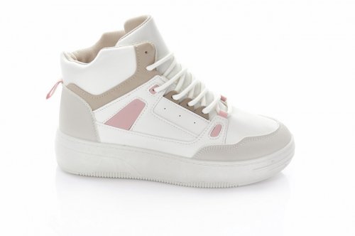 Кросівки жіночі  8922 (весна-літо-осінь, бежевий, еко-шкіра)