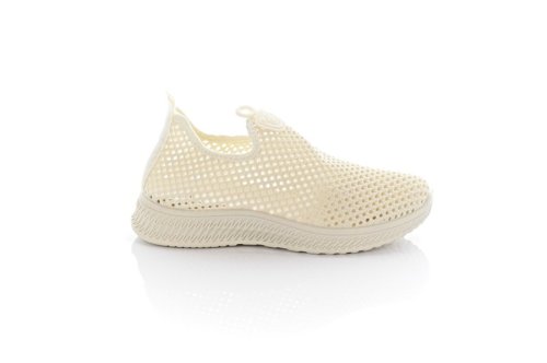 Мокасины женские Seastar 10313 (летние, бежевые, текстиль)
