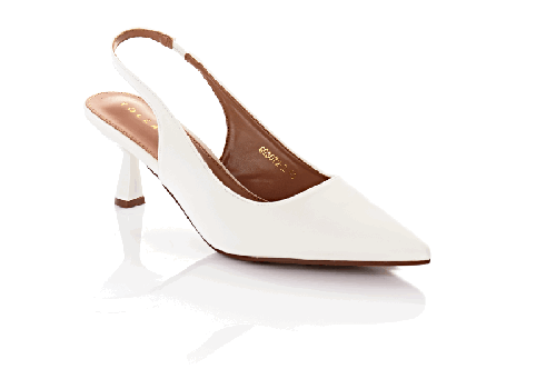 Слінгбеки жіночі Yaliluo 11761 (літні, білі, еко-шкіряні)