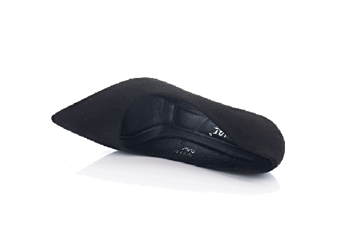 Туфлі жіночі Seastar 11785 (весняно-літньо-осінні, чорні, еко-замшеві)